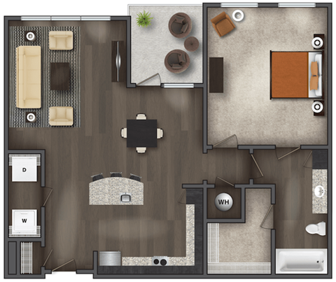 1254 Eastover Drive Studio-3 Beds Apartment for Rent - Photo Gallery 17